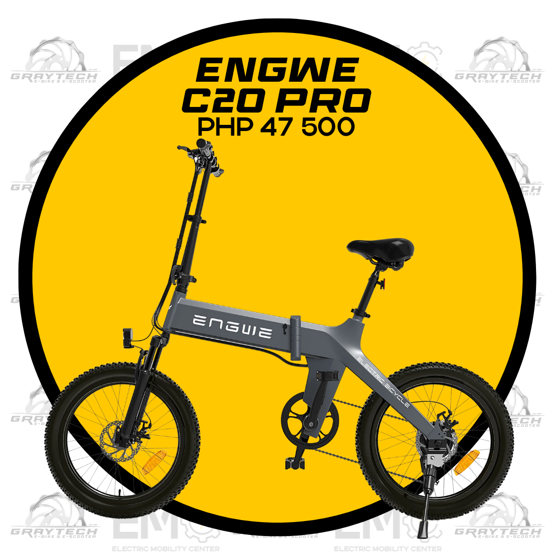 Engwe C20 PRO - GRAYTECH Electric bike & Scooter Trading