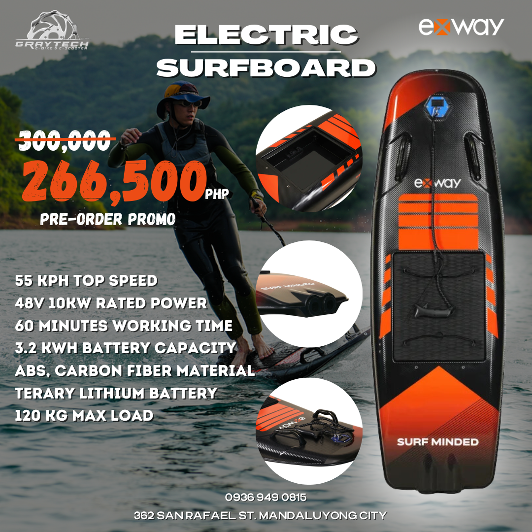 Exway NASA | Electric Skateboard - GRAYTECH Electric bike 