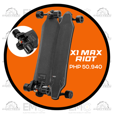 Exway X1 Max | Electric Skateboard